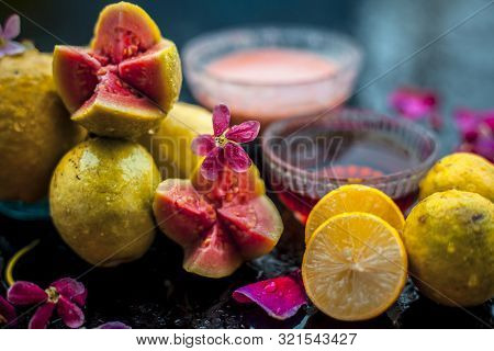 The Easiest Method To Cure Acne And Scars With Guava Face Mask Consisting Of Guava Pulp, Honey, And