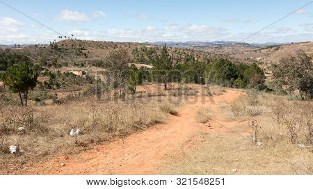 Malagasy Landscape Between Andasibe And Antsirabe, Madagascar