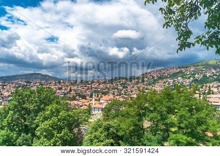 Panoramic View Of Sarajevo