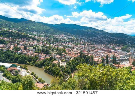 Panoramic View Of Sarajevo