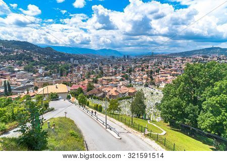 Panoramic View Of Sarajevo