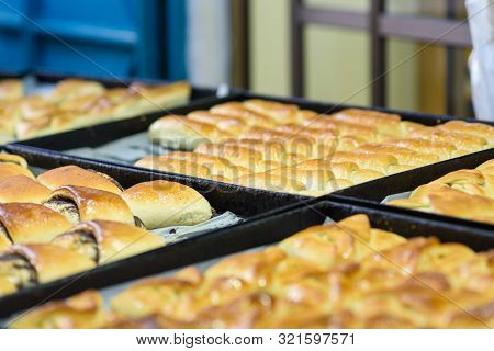 Colors Of The Street Market In Israel. Sweet Pastries.