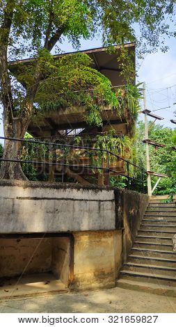 Singapore- 06 Sep, 2019: Mount Imbiah Battery Located In Sentosa Island, Singapore. The Mount Imbiah