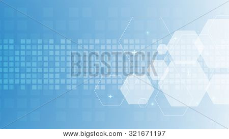 White Blue Medical Technology Background,abstract Connention Science Technology Background,innovatio