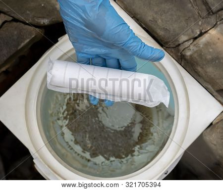 Cleaning, Disinfection Of Water In The Swimming Pool.
