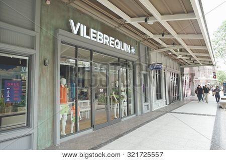 Samut Prakan, Thailand - September 06, 2019: Vilebrequin Store In The New One Shopping Mall Named Ce