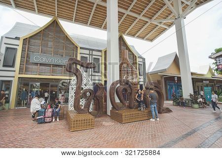 Samut Prakan, Thailand - September 06, 2019: The New One Shopping Mall In Samut Prakan Province, Tha