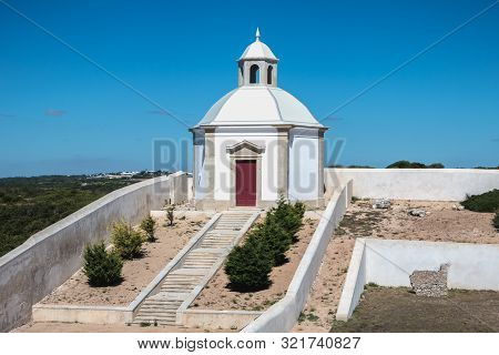Architectural Detail Of The Cape Espichel Sanctuary