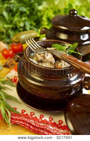 Traditionele Russische keuken