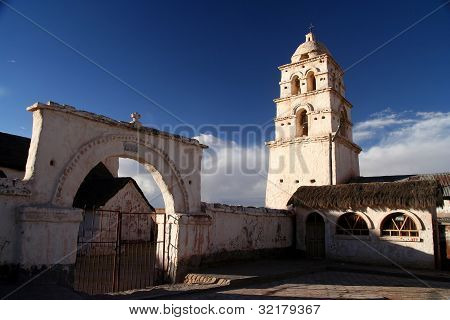 Curahuara yılında eski chuch