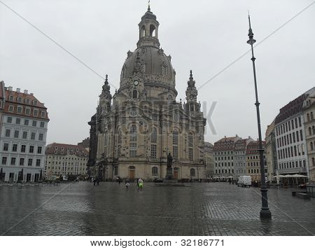 Frauenkirche Central Dresden Germany,