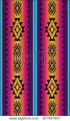 The Traditional Ornament Of The Inhabitants Of The East, The Arab World, In Which Rich Colors Attrac
