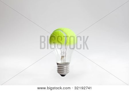 Tennis Ball lampadina