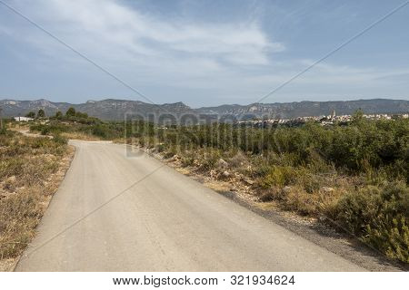 The August Road As It Passes Through The Senia