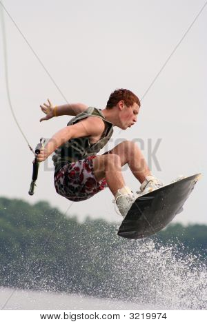 Wakeboard skok