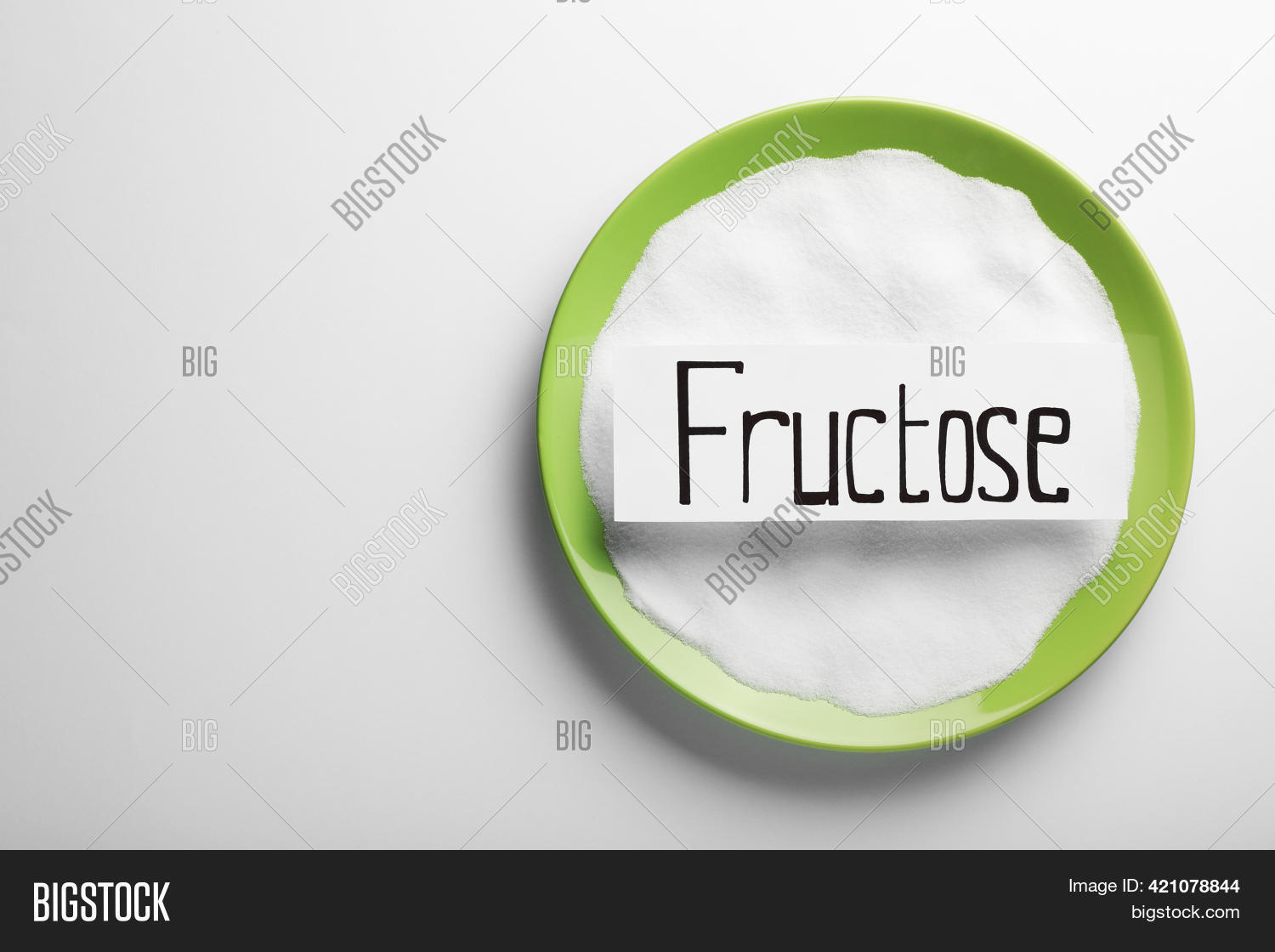 Fructose Lettering Bowl Sugar Paper Sheet Image & Photo (Free Trial) | Bigstock