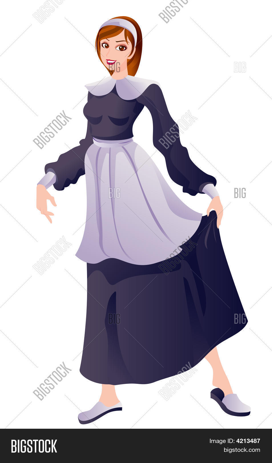 Pilgrim Costume Image &amp; Photo (Free Trial) | Bigstock