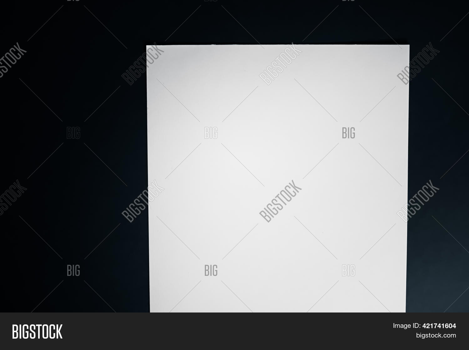 Blank A4 Paper, White Image & Photo (Free Trial) | Bigstock