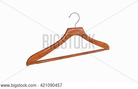 Cloth Hanger. 3d Illustration Isolated On White Background