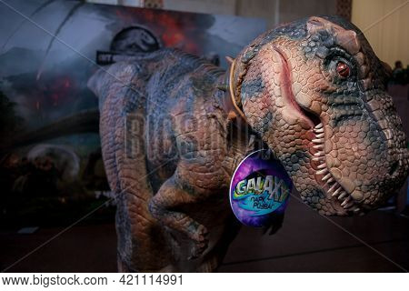 Kiev, Ukraine - May 20, 2018: Comic Con, An Annual Festival Of Geek Culture In Kiev, Ukraine. Cospla