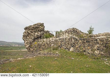 Ruins Of Ancient Vishegrad Fortressr Near Town Of Kardzhali, Bulgaria