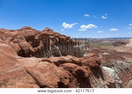 Paisagem do deserto americano