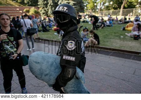 Kiev, Ukraine - June 1, 2019: Comic Con, An Annual Fandom Festival In Ukraine.