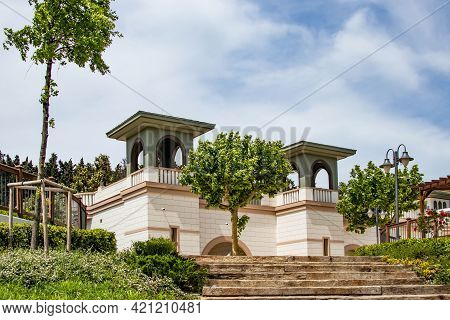Halkali,istanbul,turkey- May 20,2021.spring View From Halkali Public Park With Its Nature,green Area