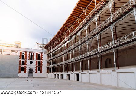 Madrid, Spain - May 1, 2021: The Beti Jai Fronton In Madrid. It Is A Sport Venue In Neo-mudejar Styl