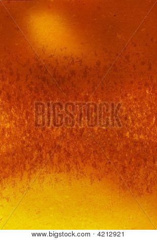 Superficie pintada en amarillo