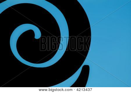 Black Circles Abstract