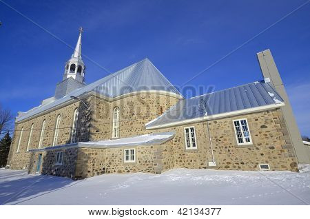 Kościół w Sainte-Angele-de-Merici, Sainte-Angele-de-Monnoir, Quebec, Kanada
