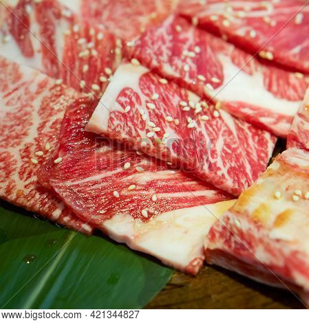 Honetsuki Karubi, Rib-on-bone It Is The Least Fat Red Meat.