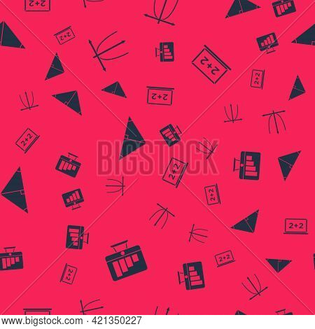 Set Computer Monitor With Graph Chart, Graph, Schedule, Chart, Diagram, Angle Bisector Of Triangle A