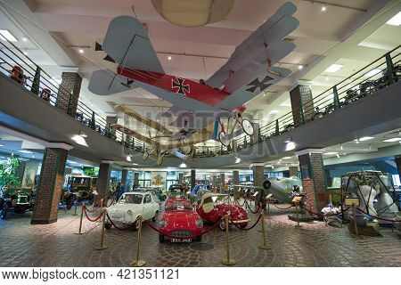 Moscow Region, Russia - August 26, 2020: Fragment Of The Exposition Of The Vadim Zadorozhny Museum O