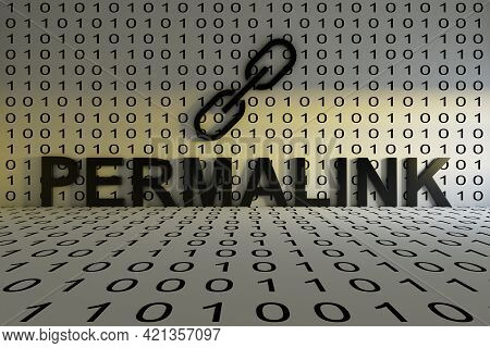 Permalink Concept Text Sunlight 3d Render Illustration
