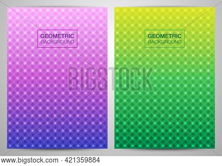 Color Gradient Pattern Background, Abstract Geometric Pattern Background, Vector Eps 10
