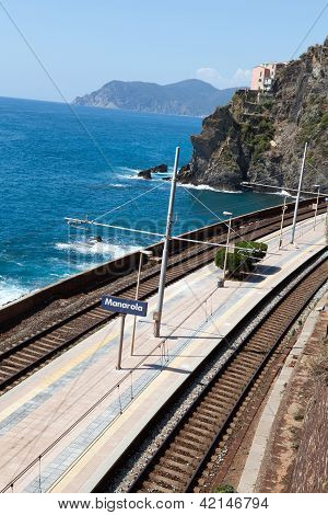 estación de tren de Manarola Cinque Terre