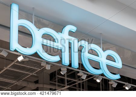 Befree Clothing Boutique Retail Chain. Krasnoyarsk, Russia, May 15, 2021