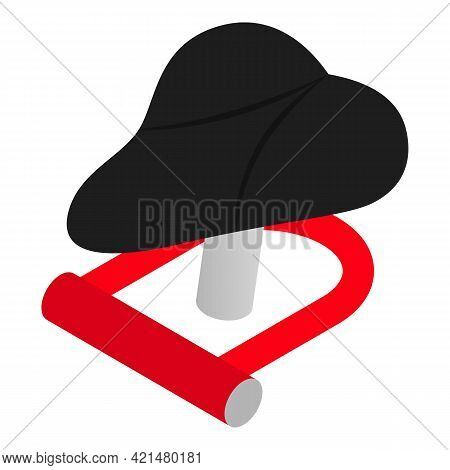 Theft Protection Icon. Isometric Illustration Of Theft Protection Vector Icon For Web