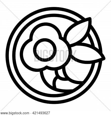 Breakfast Foodicon. Outline Breakfast Foodvector Icon For Web Design Isolated On White Background