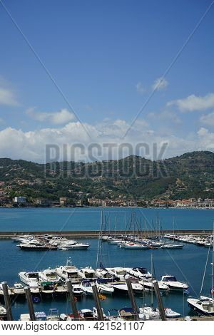 View Of The Port And City Of Sapri, Salerno - Campania