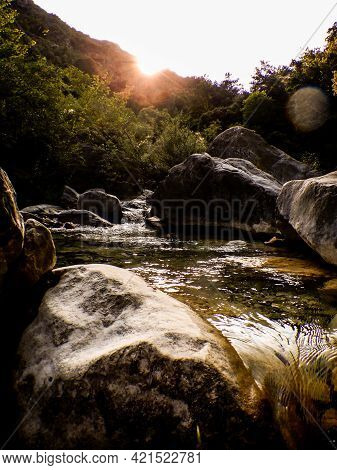 Canyon Rio Barbaira - Rocchetta Nervina, Liguria. Italy