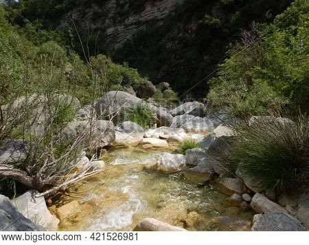 Rio Barbaira Stream, Rocchetta Nervina, Liguria - Italy