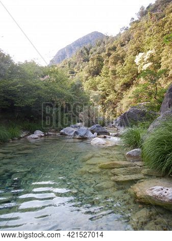 Rio Barbaira Stream, Rocchetta Nervina, Liguria - Italy