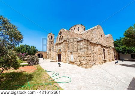 Apostle Barnabas' Monastery, Cyprus, Wide Angled Shot