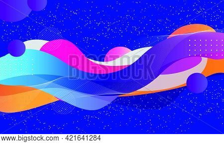 Wallpaper Fmodern Uturistic Abstract Fun Colorful Background