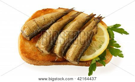 Smörgås med skarpsill