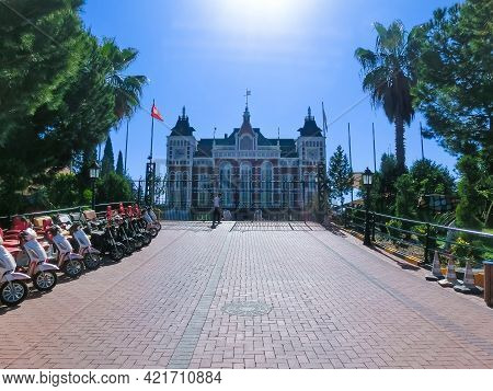 Kemer, Antalya, Turkey - May 11, 2021: Orange County Resort Hotel Kemer 5 Stars