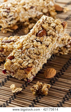 Organic Almond And Raisin Granola Bar
